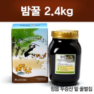 자연숙성(비농축)밤꿀 2.4kg